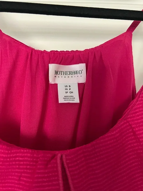 Pink Maternity Dress - Picture 3 of 6